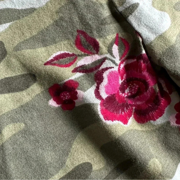Wonder Nation Leggings Camo/Floral Sz Lg 10/12 - Picture 4 of 5